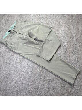 Free Fly Apparel Latitude Pants Men 34 x 30 OliveG Performance Stretch Golf DWR